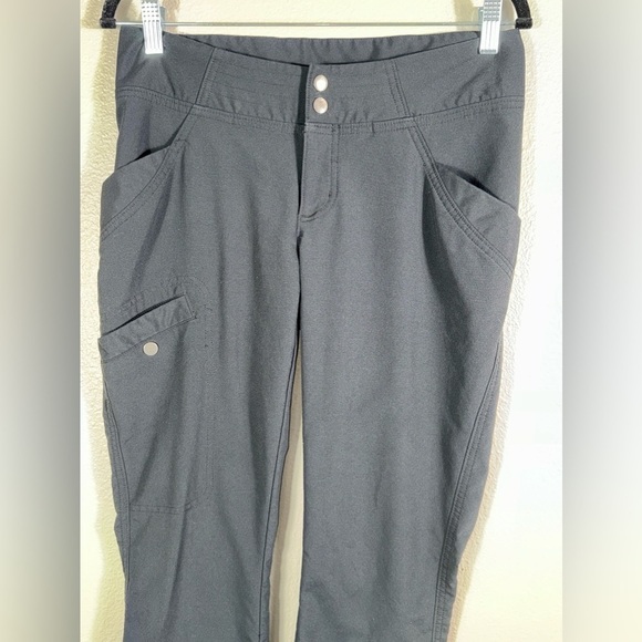 COLUMBIA SPORTSWEAR Boot Cut Mid Rise Black Hiking Pants Women's Size 8 - Picture 2 of 10